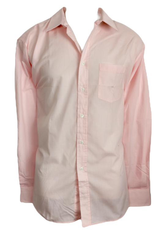 Stock Ανδρικό Πουκάμισο BURLINGTON σε Παλ Ροζ Χρώμα (XL)