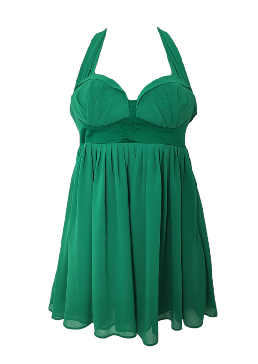Βραδινή, Γυναικεία Αμάνικη Μπλούζα ASOS σε Πράσινο χρώμα (XS)