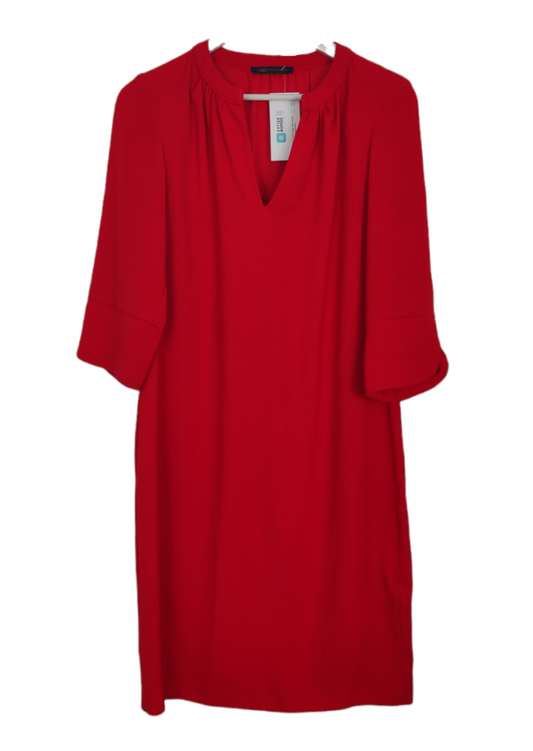 Φόρεμα M&S Collection σε Κόκκινο Χρώμα με V άνοιγμα (Small)