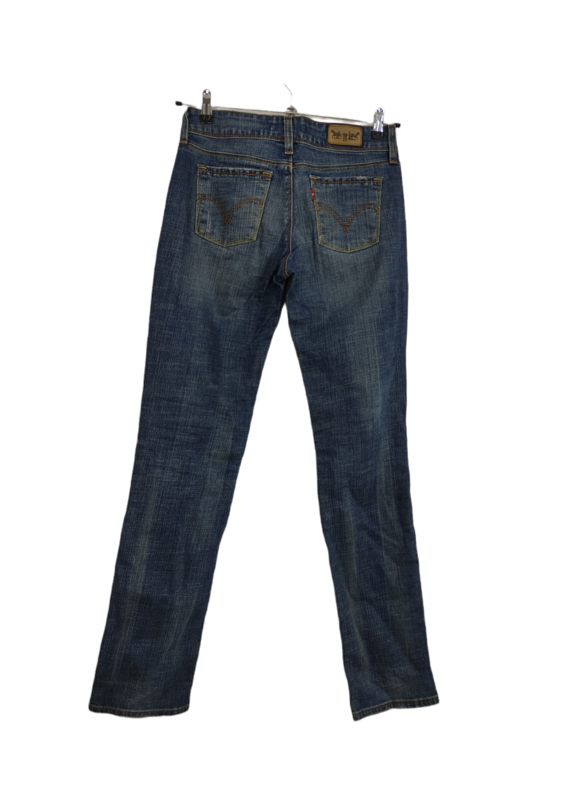 Γυναικείο Tζιν Παντελόνι LEVI'S 570 Straight Fit σε Κλασικό Denim (Medium)