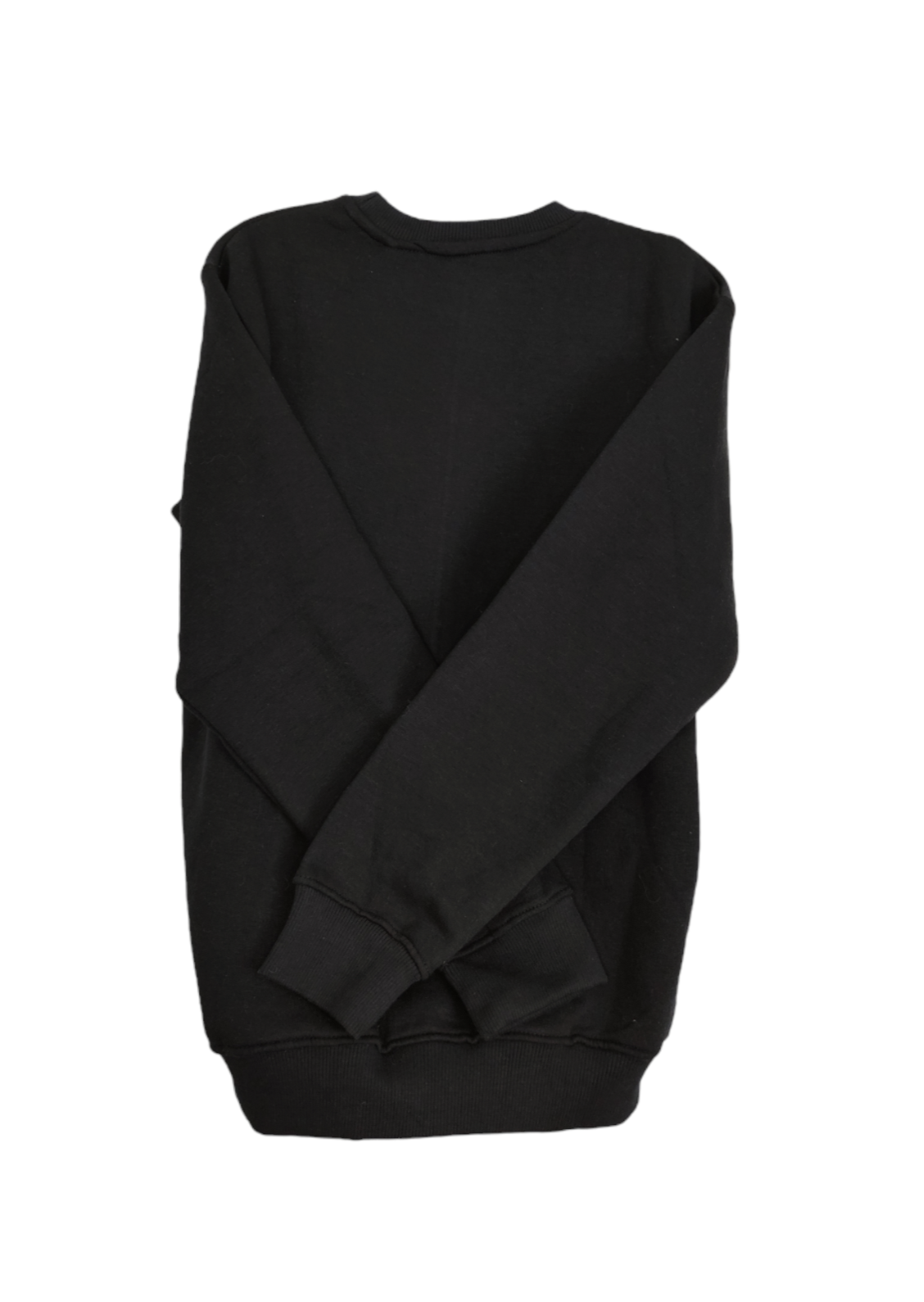 Γυναικεία Φούτερ Μπλούζα BERSHKA σε Μαύρο χρώμα (S/M)