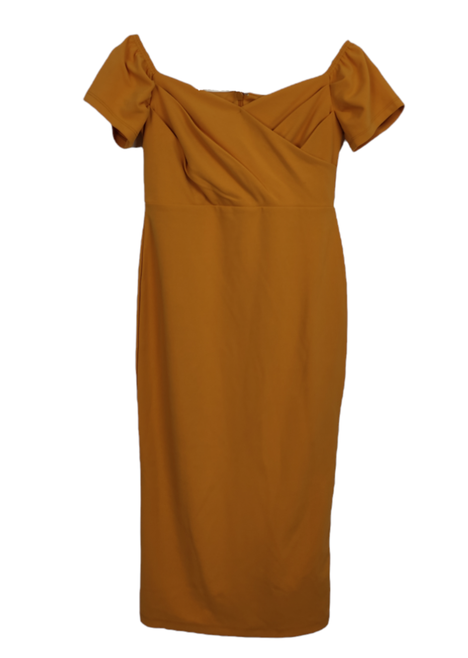 Stock, Ελαστικό Φόρεμα TOPSHOP σε Κίτρινο χρώμα (Small)