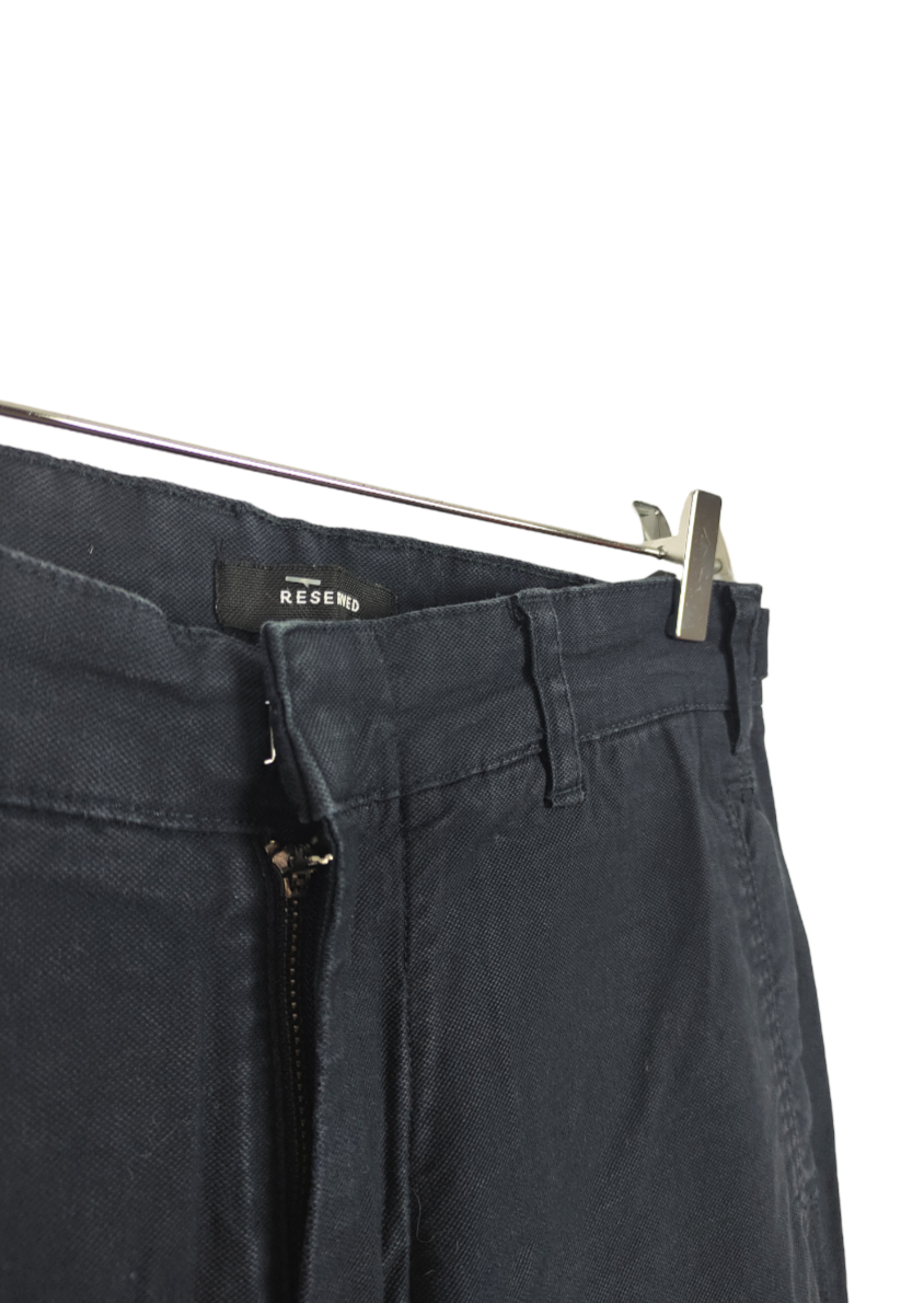 Aνδρικό, Τύπου Τζιν Παντελόνι RESERVED Slim Fit σε Σκούρο Μπλε Χρώμα (No 30)