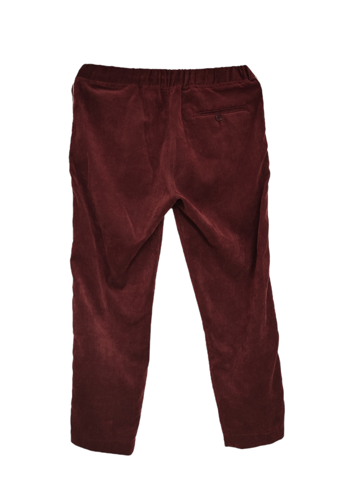 Κοτλέ Ανδρική Φόρμα - Παντελόνι BOOHOO σε Μπορντό χρώμα (S/M)