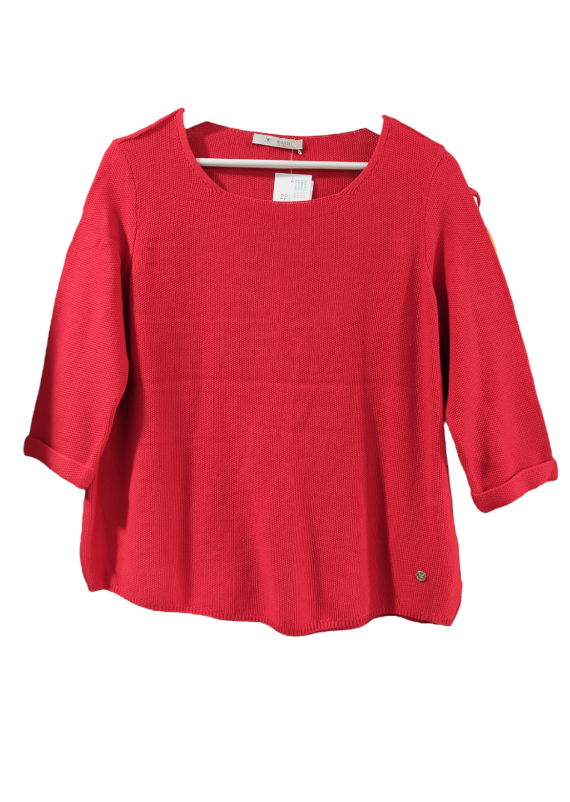 Πλεκτή Γυναικεία Μπλούζα MONARI σε Κόκκινο χρώμα (Medium)
